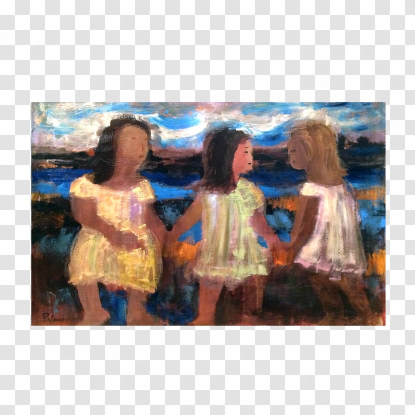 Painting Friendship - Modern Art - Children's Parad Transparent PNG
