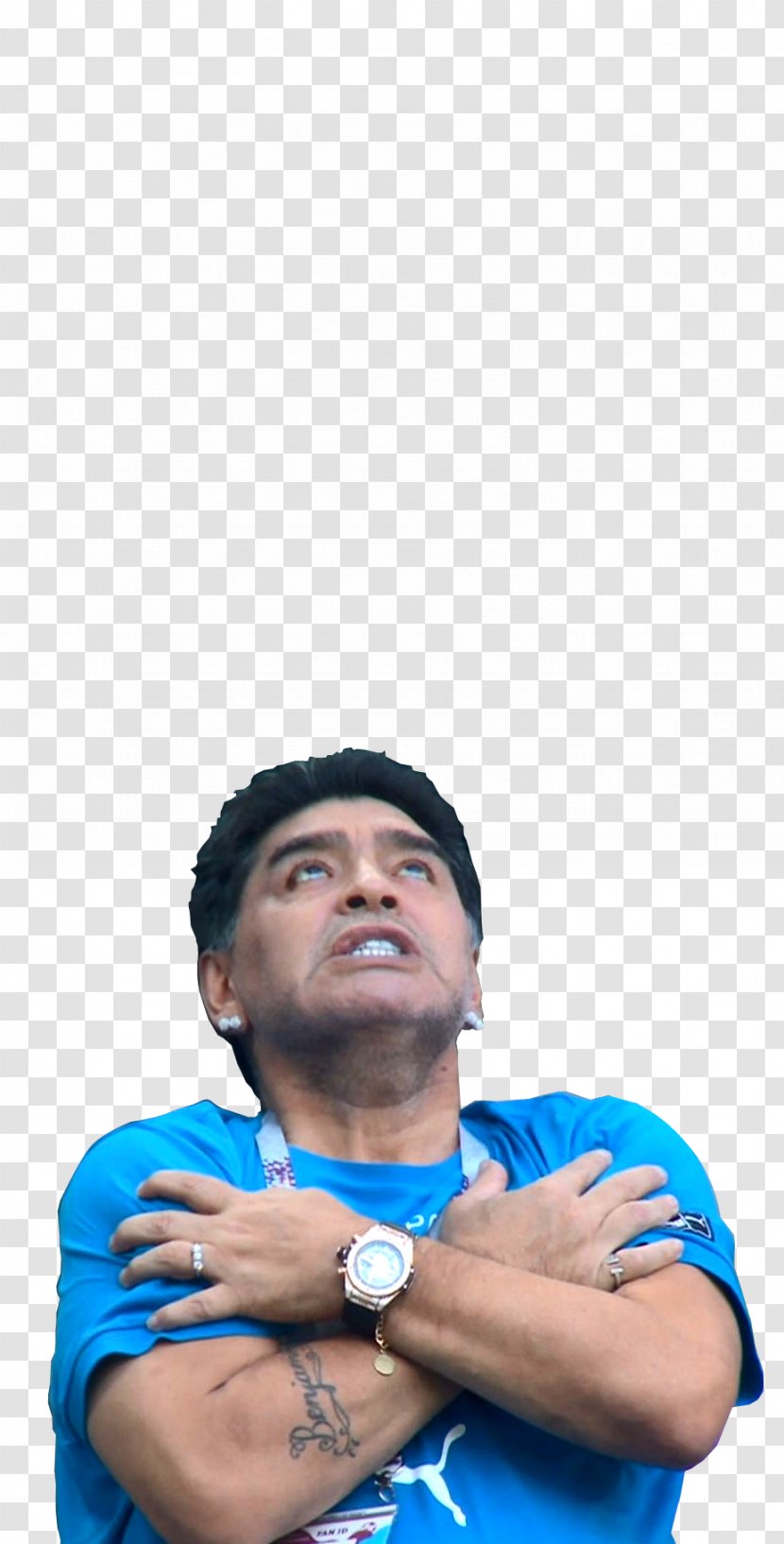Diego Maradona 2018 World Cup Argentina National Football Team FC Barcelona V England - Goal - Fc Transparent PNG