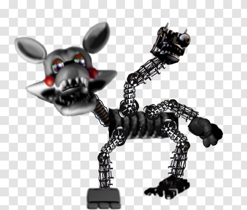 Five Nights At Freddy's 2 3 Mangle Animatronics - Silhouette - Bae Transparent PNG