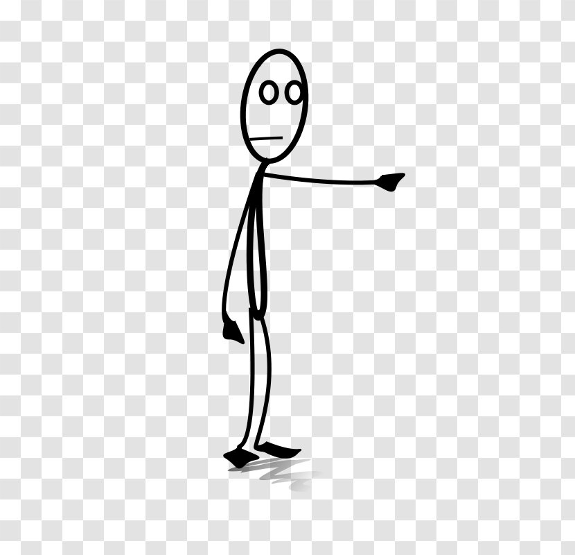 Stick Figure Drawing Clip Art - Patient Stand Up Transparent PNG