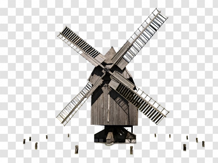 Windmill Wind Power Transparent PNG