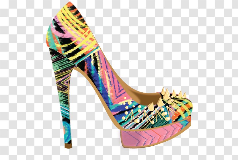 Sandal High-heeled Shoe Strap - High Heeled Footwear Transparent PNG