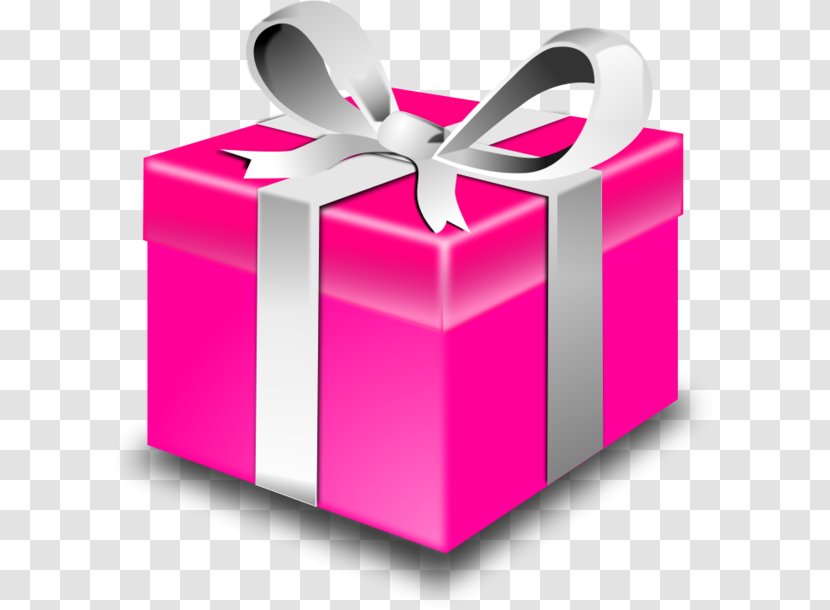 Gift Free Content Clip Art - Royaltyfree - Pink Box Cliparts Transparent PNG