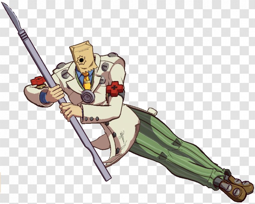 Guilty Gear Xrd Faust Character Cartoon - Legendary Creature - Weapon Transparent PNG