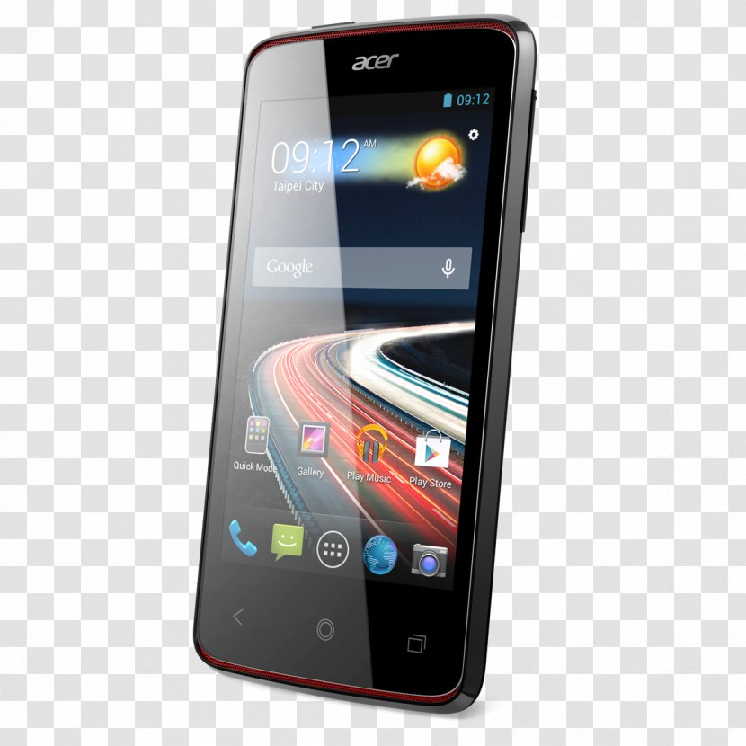 Smartphone Feature Phone Acer Liquid A1 Telephone Z4 - Mobile - Cream Transparent PNG