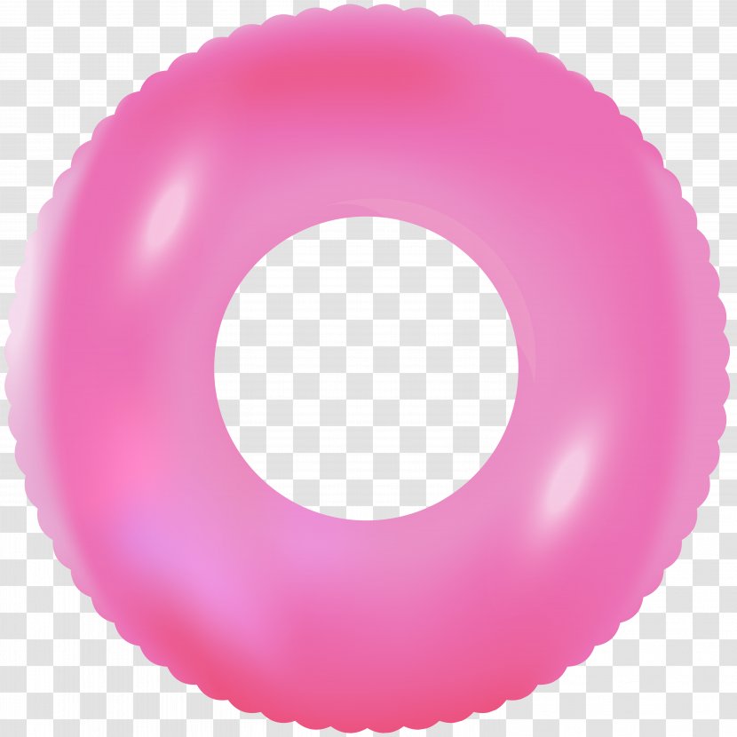 Swim Ring Inflatable Clip Art - Magenta - Swimming Transparent PNG