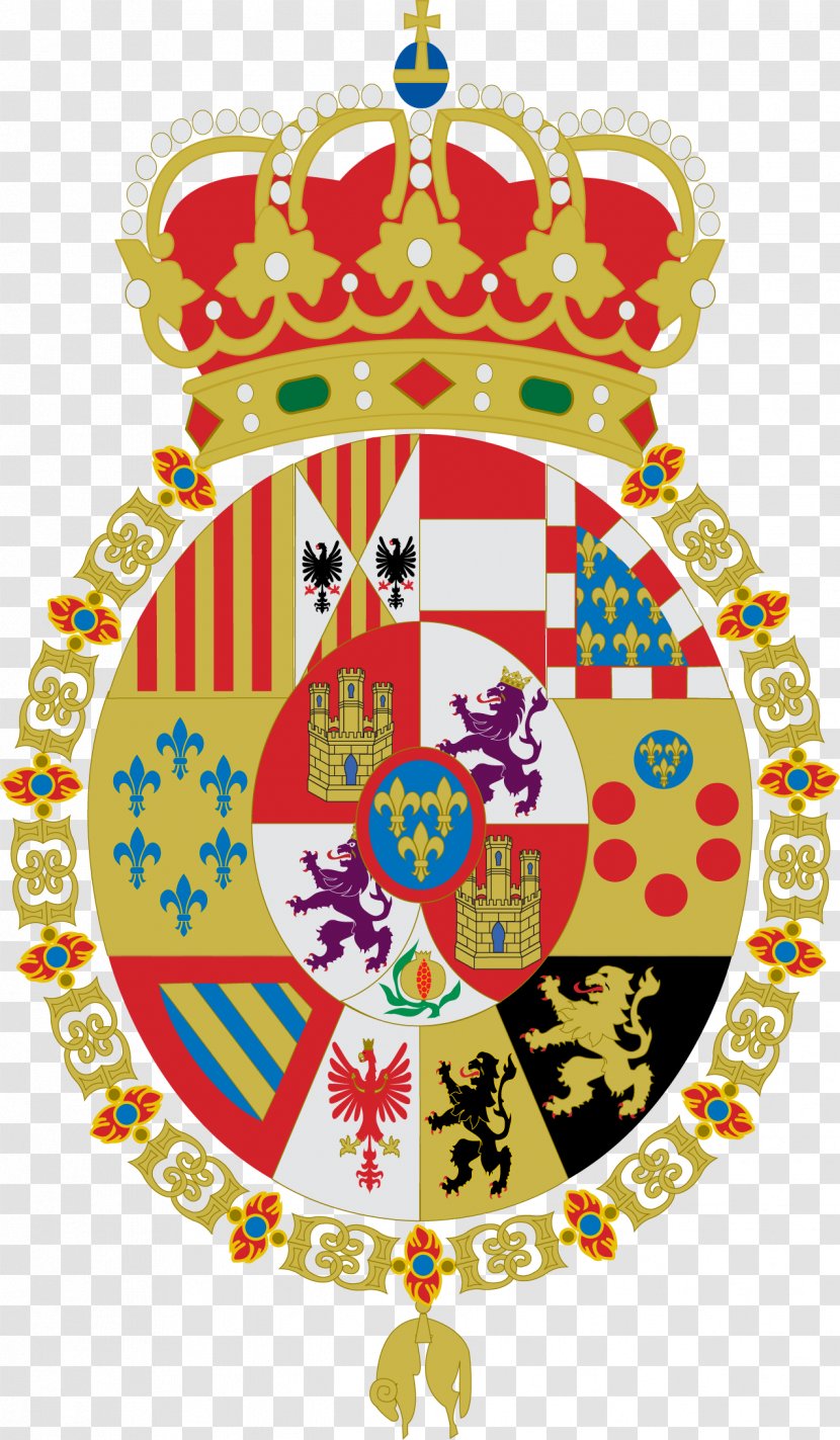 Coat Of Arms Spain Escutcheon Catholic Monarchs King - Charles Iii - British Royal Family Transparent PNG