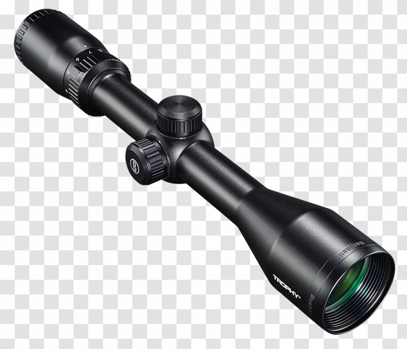 Telescopic Sight Bushnell Corporation Hunting Red Dot Reticle - Cartoon - Sighting Telescope Transparent PNG