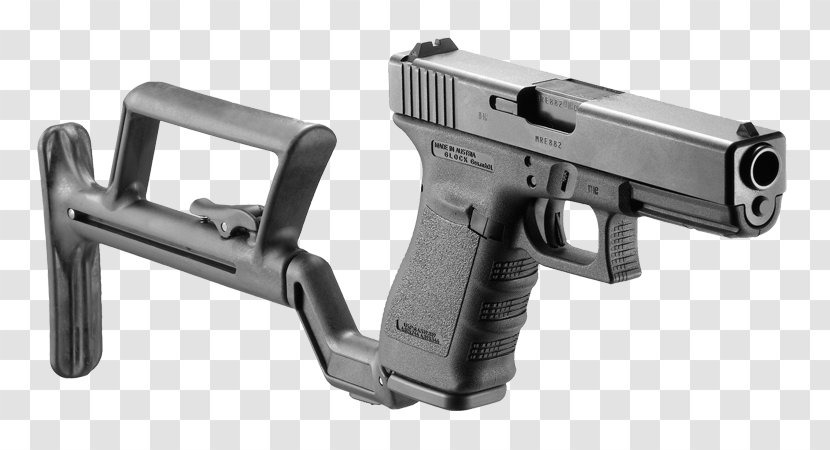 Stock GLOCK 17 Firearm Pistol - Airsoft Gun - Glock Transparent PNG
