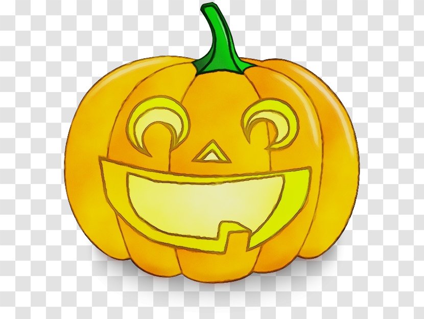 Pumpkin - Orange - Emoticon Smile Transparent PNG