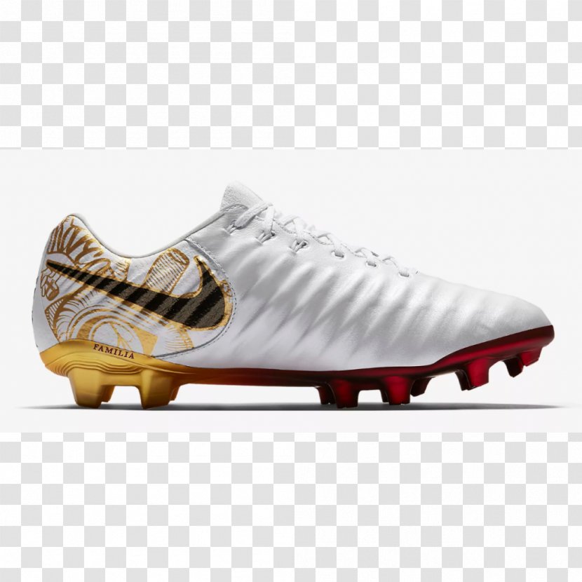 Football Boot Nike Tiempo Cleat - Gold Transparent PNG