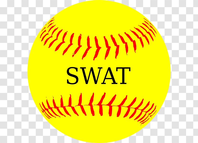 Fastpitch Softball Baseball Bats Clip Art - Smile - Swat Cliparts Transparent PNG