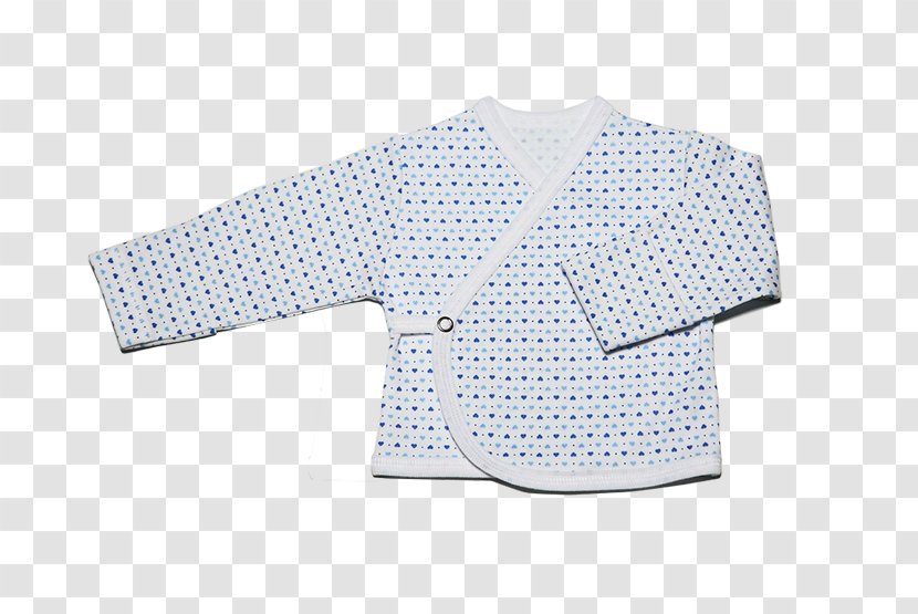 Sleeve Polka Dot Blouse Outerwear - Sewing Factory Transparent PNG