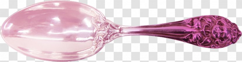 Spoon Purple - Pink Transparent PNG