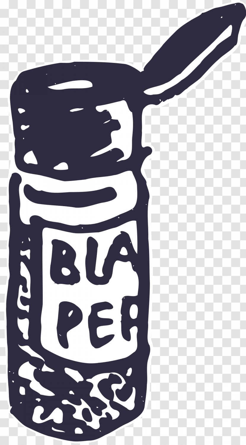 Black Pepper Salt And Shakers Clip Art Transparent PNG