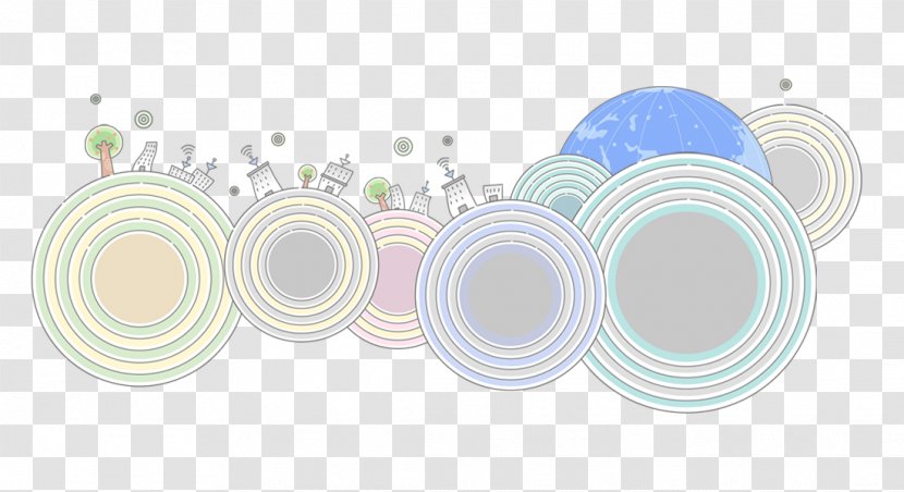 Housing Circles Background Material - Product Design - Pattern Transparent PNG