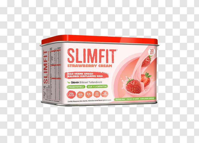 Food Nutrient Calorie Nutrition Diet - Flavor - Strawberry Cream Transparent PNG