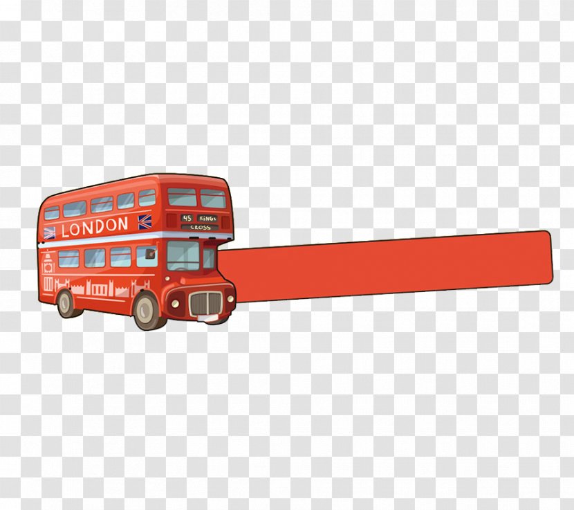 Bus London English Language Image - Es - Double Decker Transparent PNG