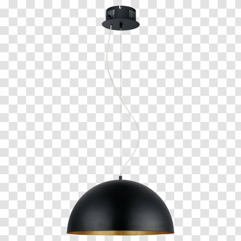 Light Fixture Chandelier EGLO Lamp - Edison Screw - Gold Transparent PNG