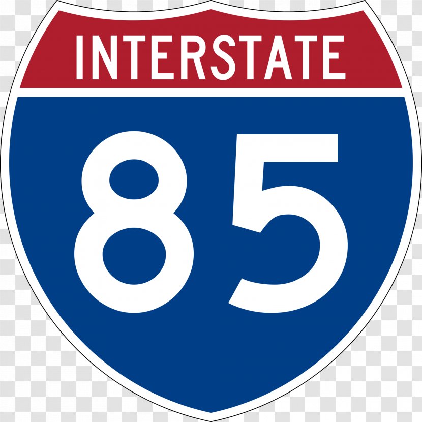 Interstate 85 40 95 65 55 - Road Transparent PNG