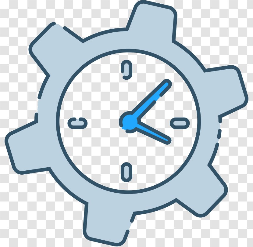 Clip Art Product Design Line Clock - Area - Dice Compliance Regulations Transparent PNG