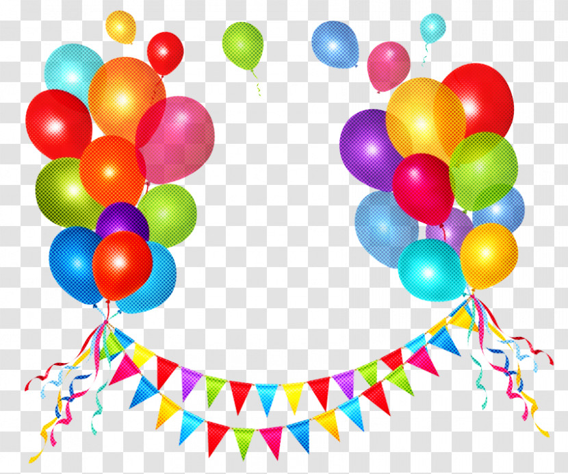 Balloon Gift Birthday Greeting Card Ribbon Transparent PNG