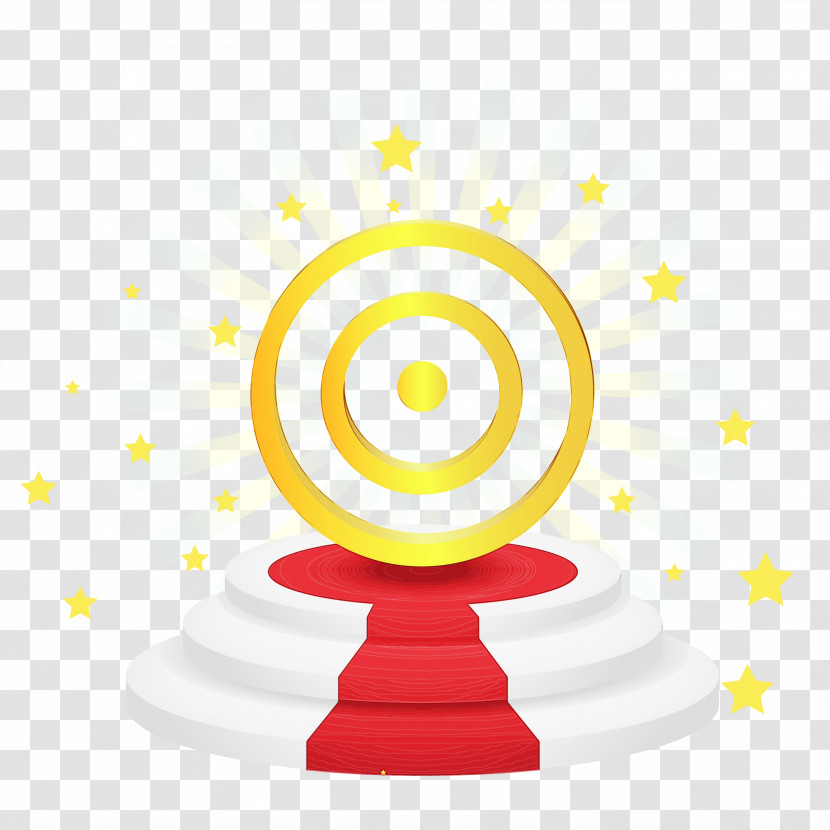 Yellow Circle Symbol Icon Games Transparent PNG