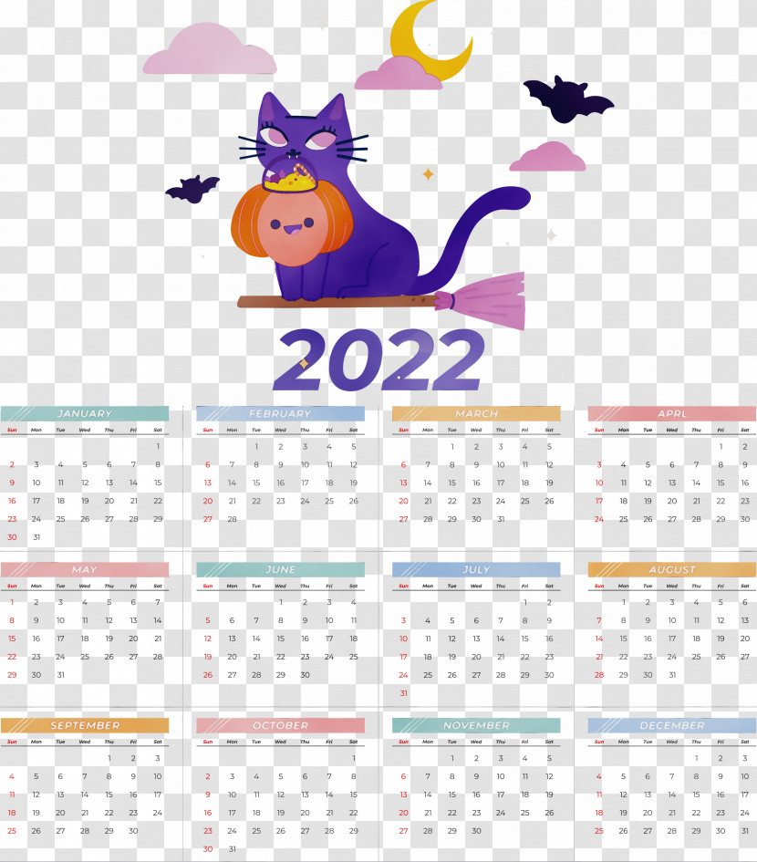 Calendar System Line Font Week Number Cartoon Transparent PNG