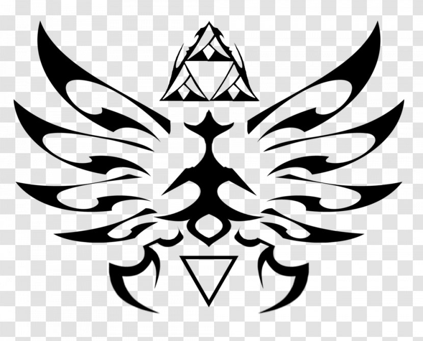 The Legend Of Zelda: Twilight Princess HD Skyward Sword Link Symbol Video Game - Visual Arts - Tribal Transparent PNG