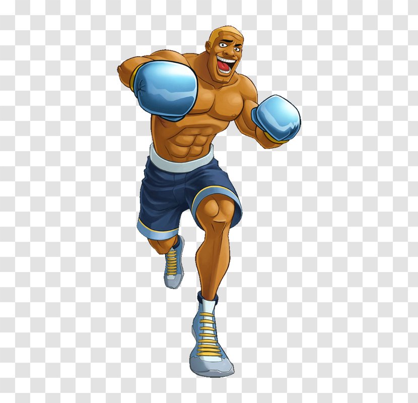 Punch-Out!! Wii Disco Boxing Character - Super Smash Bros - Boxeo Transparent PNG