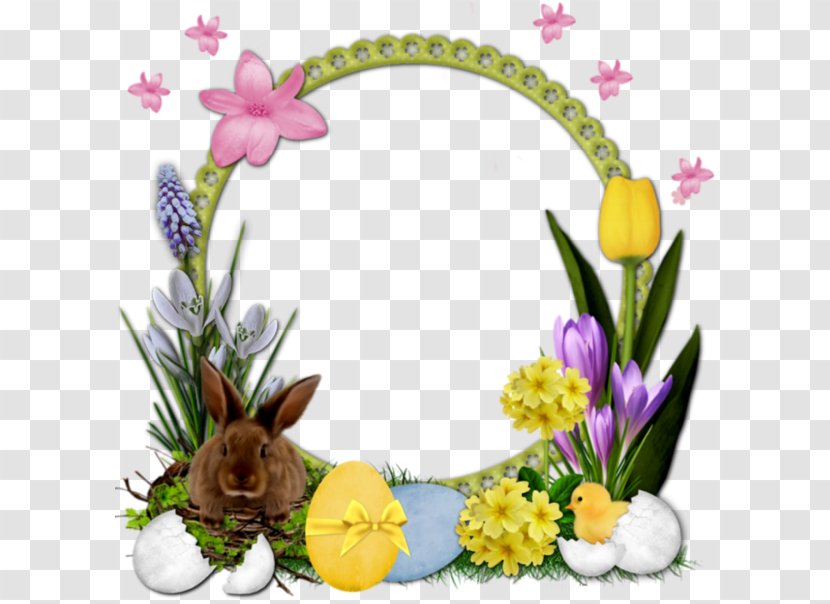 Easter Picture Frames Window Photography - Flower Arranging - Frame Transparent PNG