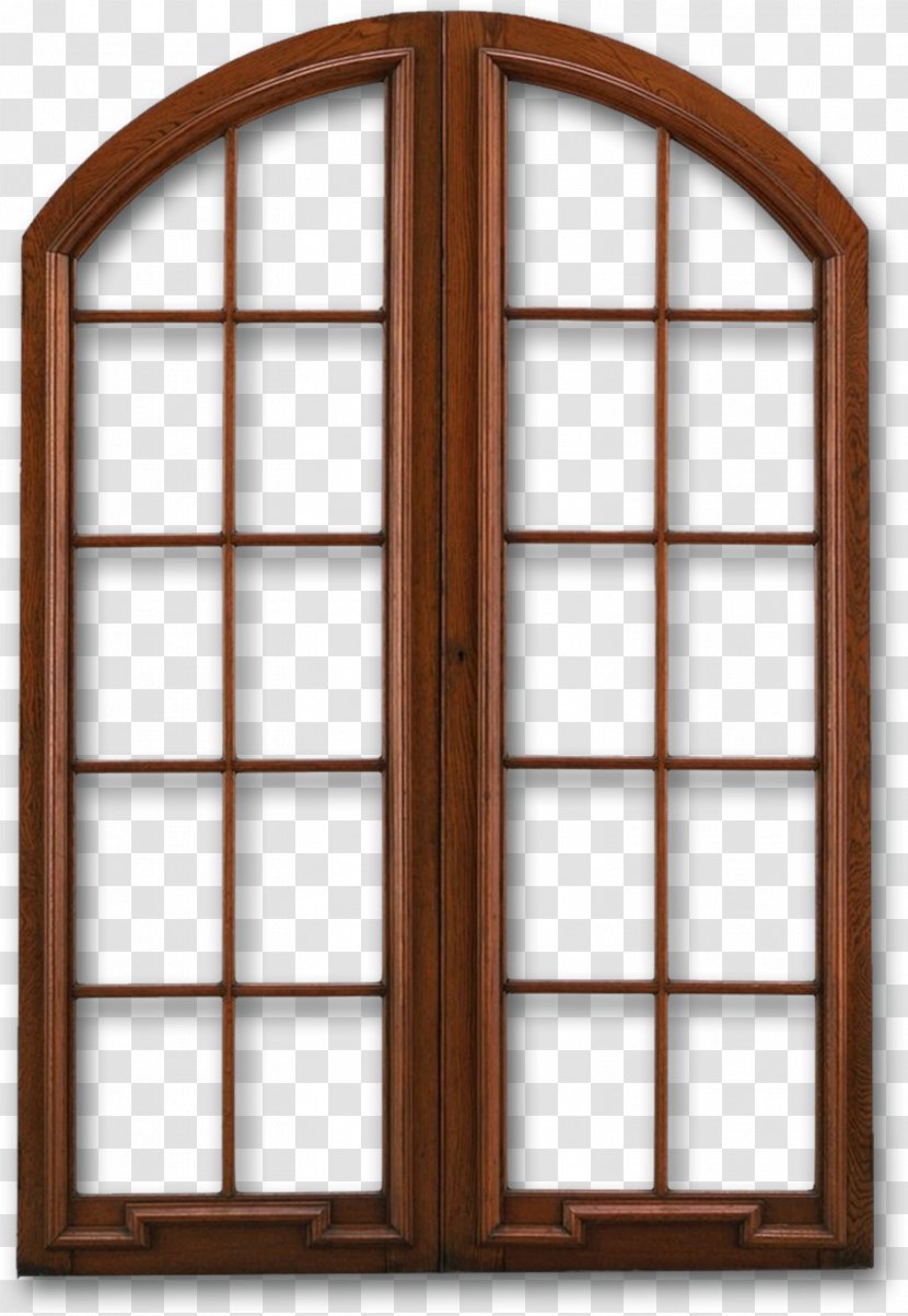 Window Wood House Door - Picture Frame - European Creative Pastoral Style Wooden Windows Transparent PNG