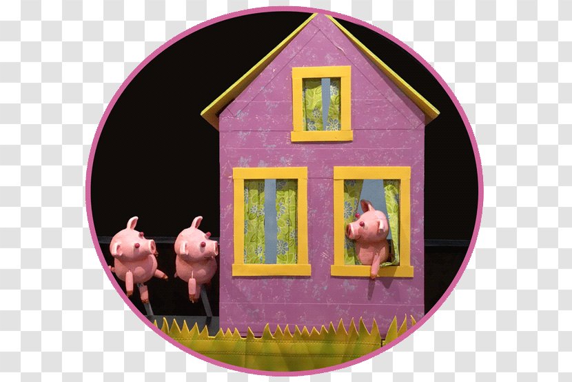 3 Little Pigs Way Sweet Home Richmond Triangle Players Puppet Showplace Theatre - Puppetry - Big Bad Wolf The Three Transparent PNG