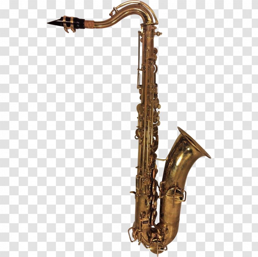 Baritone Saxophone Musical Instruments Brass Woodwind Instrument - Flower Transparent PNG