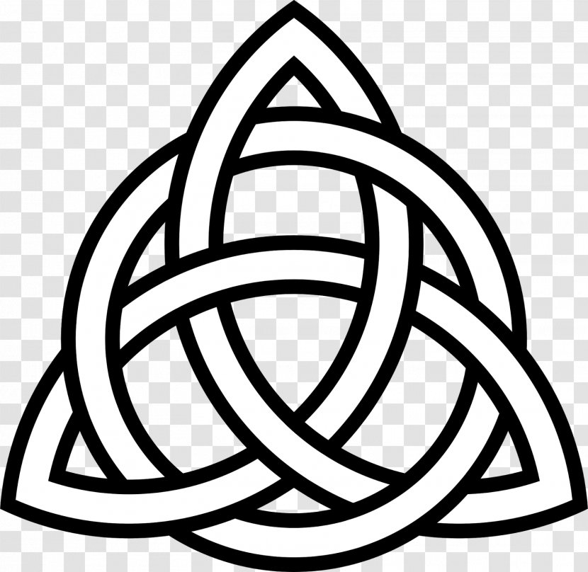 Celtic Knot Triquetra Trinity Symbol Celts - Islamic Interlace Patterns - Lucky Symbols Transparent PNG