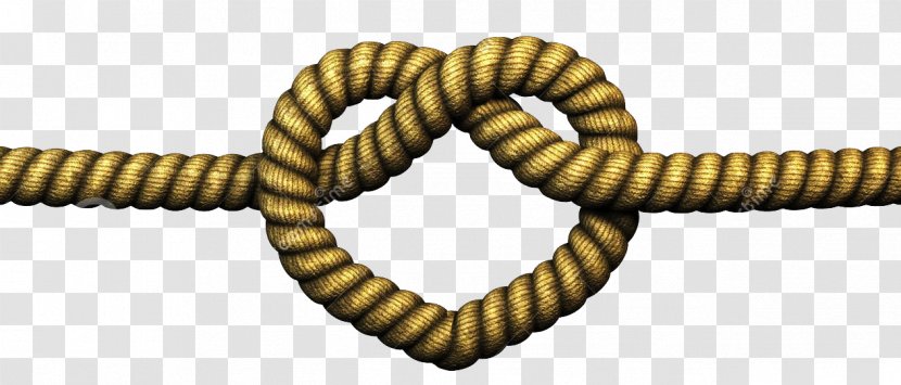 True Lover's Knot Rope Overhand Clip Art - Lasso Transparent PNG