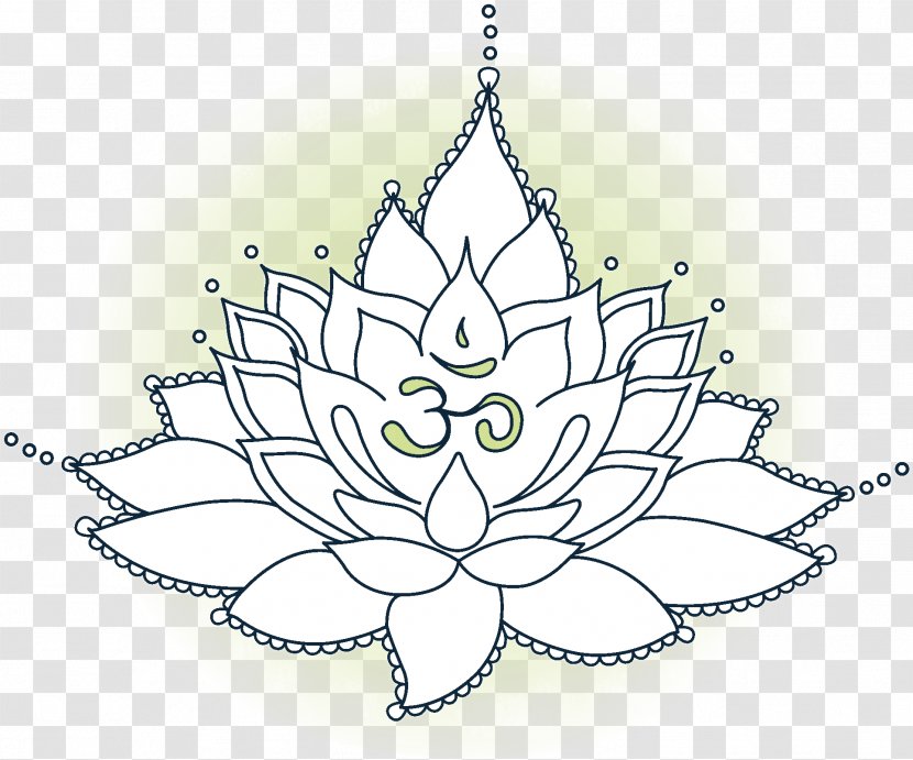 Lotus Leaf - White - Holiday Ornament Aquatic Plant Transparent PNG