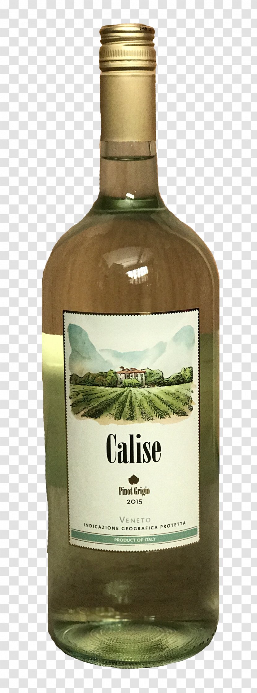 Glass Bottle Wine - Distilled Beverage Transparent PNG