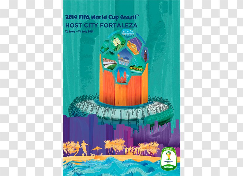 2014 FIFA World Cup 2018 Fortaleza Football 2013 Confederations - Poster - Brazil Transparent PNG