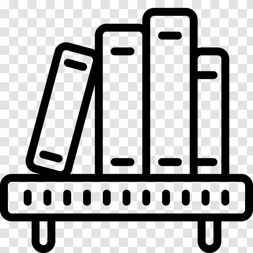 Book Training Business Management Learning - Black And White - Shelf Transparent PNG