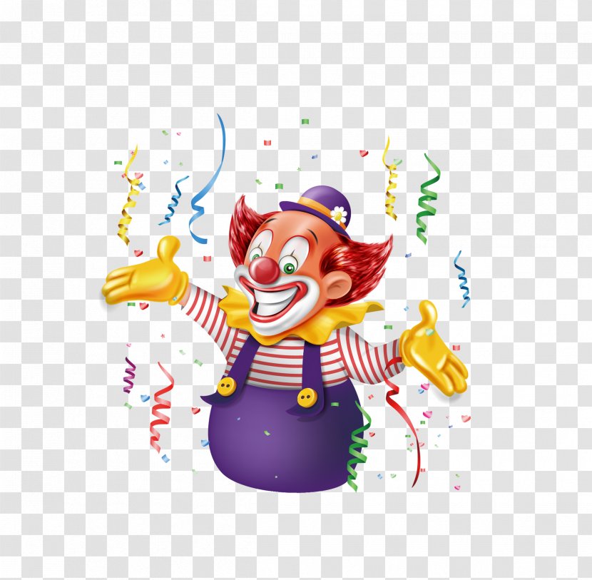 Clown Clip Art Illustration Image Transparent PNG