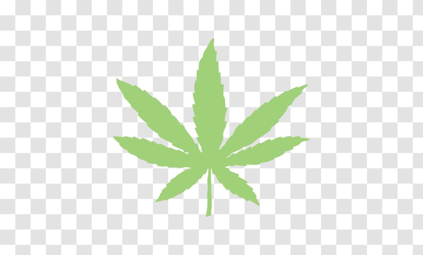 Cannabis Leaf Background - Botany - Weed Flower Transparent PNG