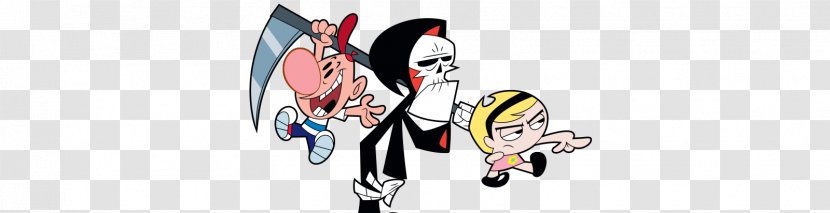 The Grim Adventures Of Billy & Mandy Death YouTube Cartoon Network - Silhouette - Youtube Transparent PNG