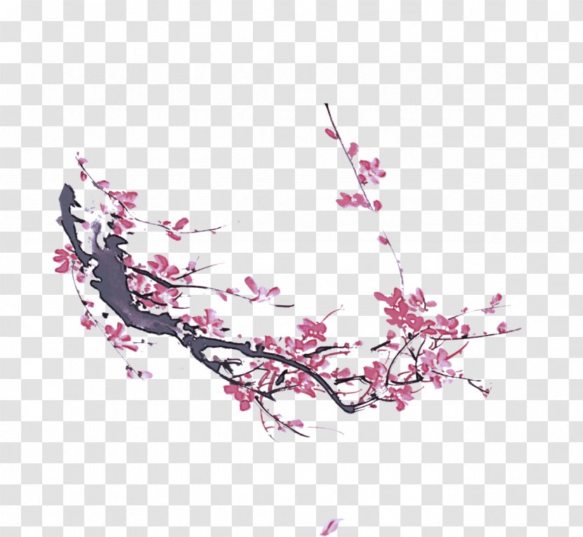 Cherry Blossom - Plant - Tree Twig Transparent PNG