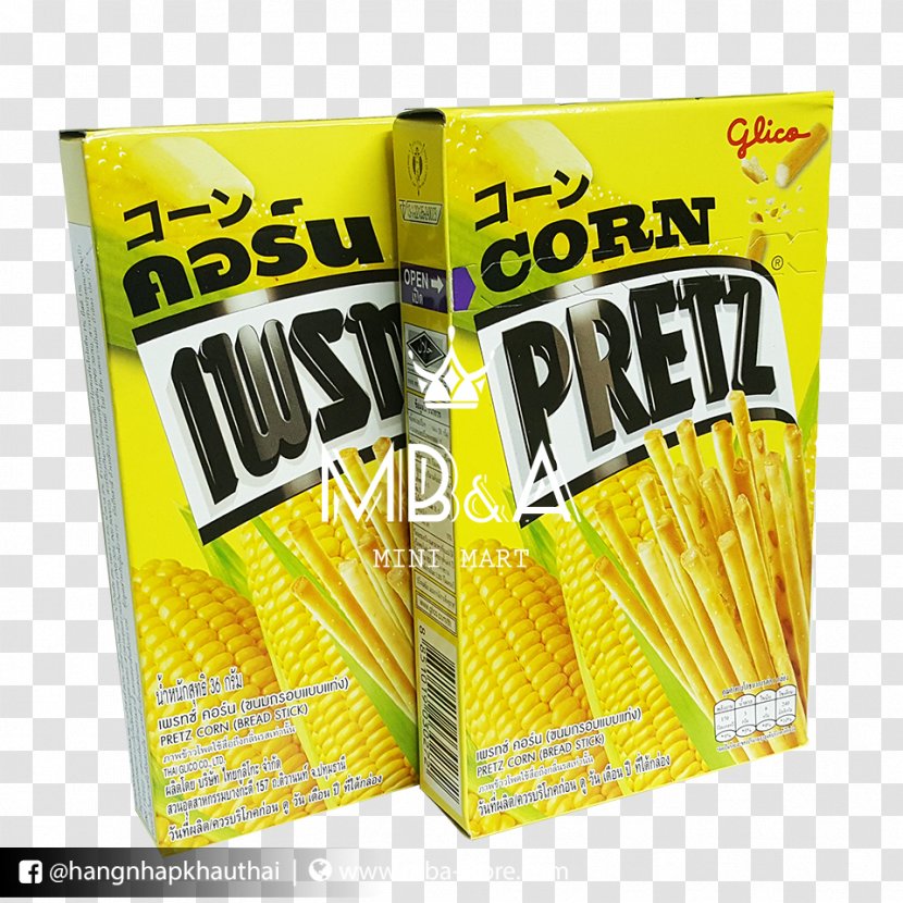 Pretz Ezaki Glico Co., Ltd. Snack Wafer Food - Biscuit - Corn Transparent PNG