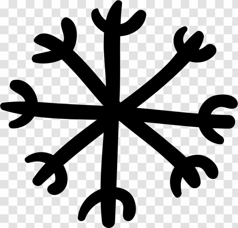 Snowflake Vector Graphics Drawing Illustration Image - Symbol Transparent PNG