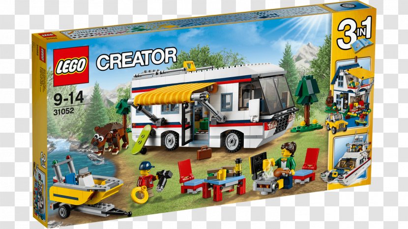 Lego Creator Toy Construction Set Campervans - Camper Transparent PNG