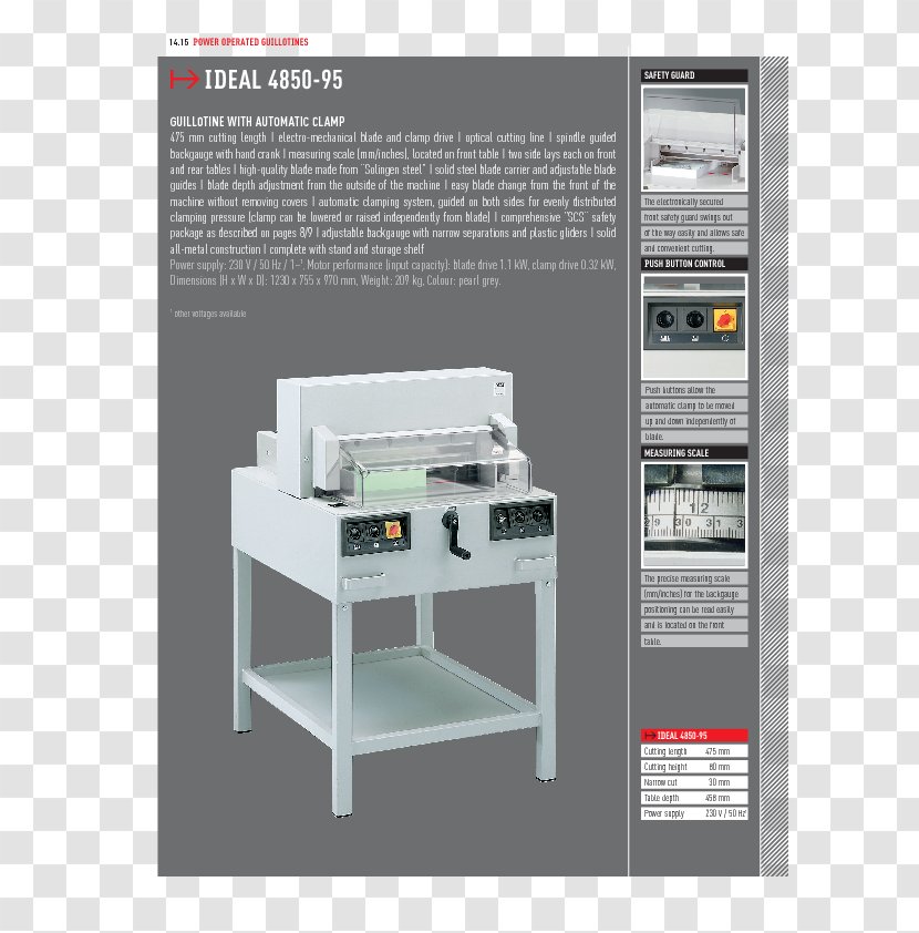 Paper Cutter Machine - Table - Design Transparent PNG