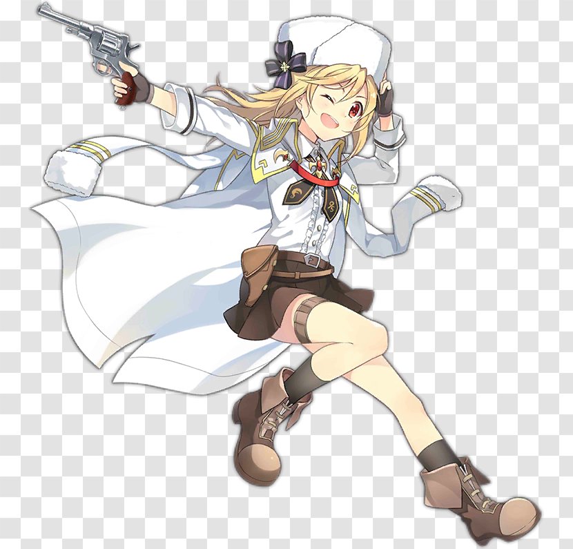 Girls' Frontline Nagant M1895 Revolver Fabrique D'armes Émile Et Léon Mosin–Nagant - Watercolor - Fortnite Guns Transparent PNG