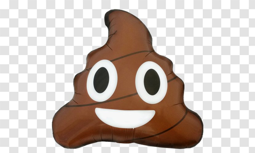 Amazon.com Mylar Balloon Birthday Pile Of Poo Emoji - Toy Transparent PNG